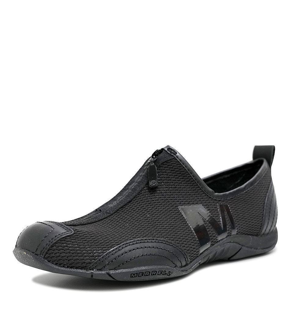 Barrado Black/ Black Fabric Sneakers, MERRELL - Shouz
