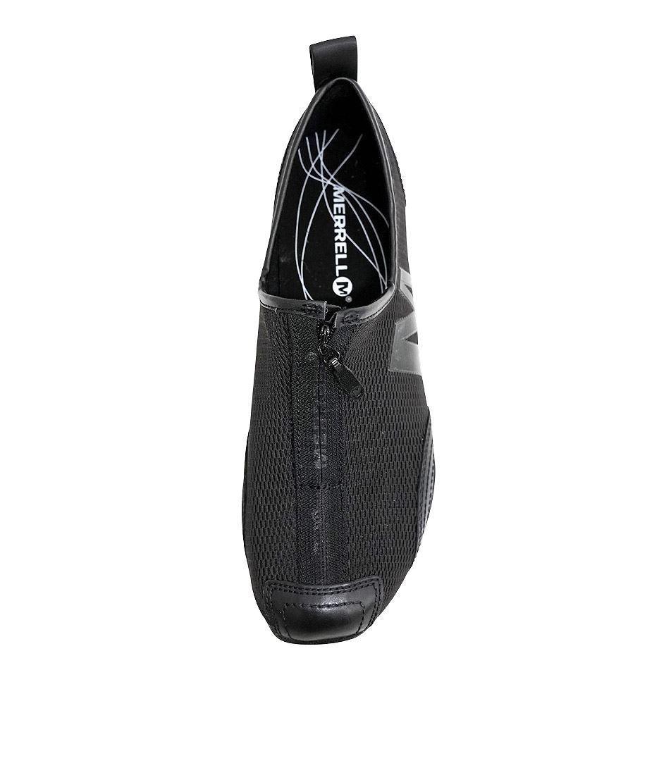 Barrado Black/ Black Fabric Sneakers, MERRELL - Shouz