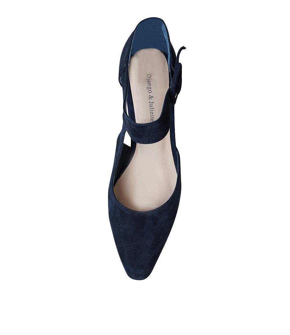 Happie Navy Suede, DJANGO & JULIETTE - Shouz