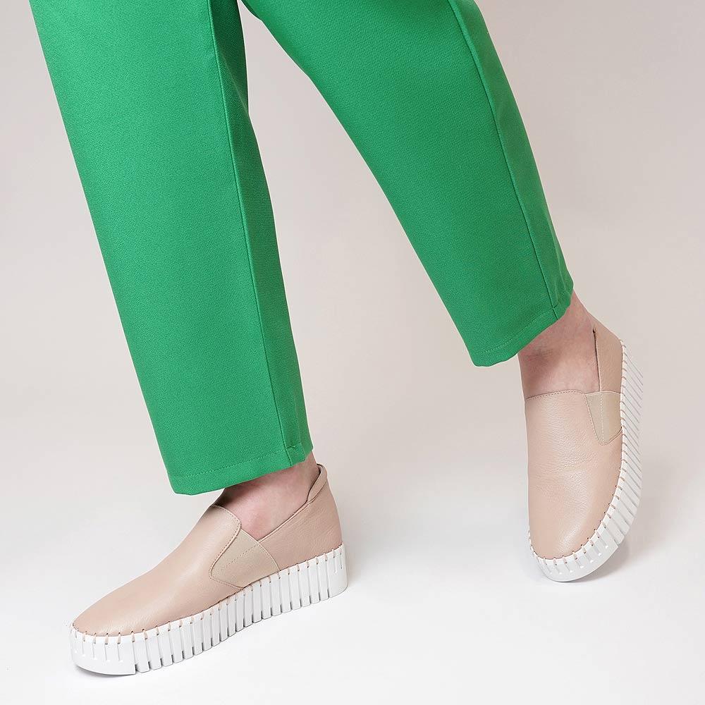 Becca Rose Leather Sneakers, DJANGO & JULIETTE - Shouz