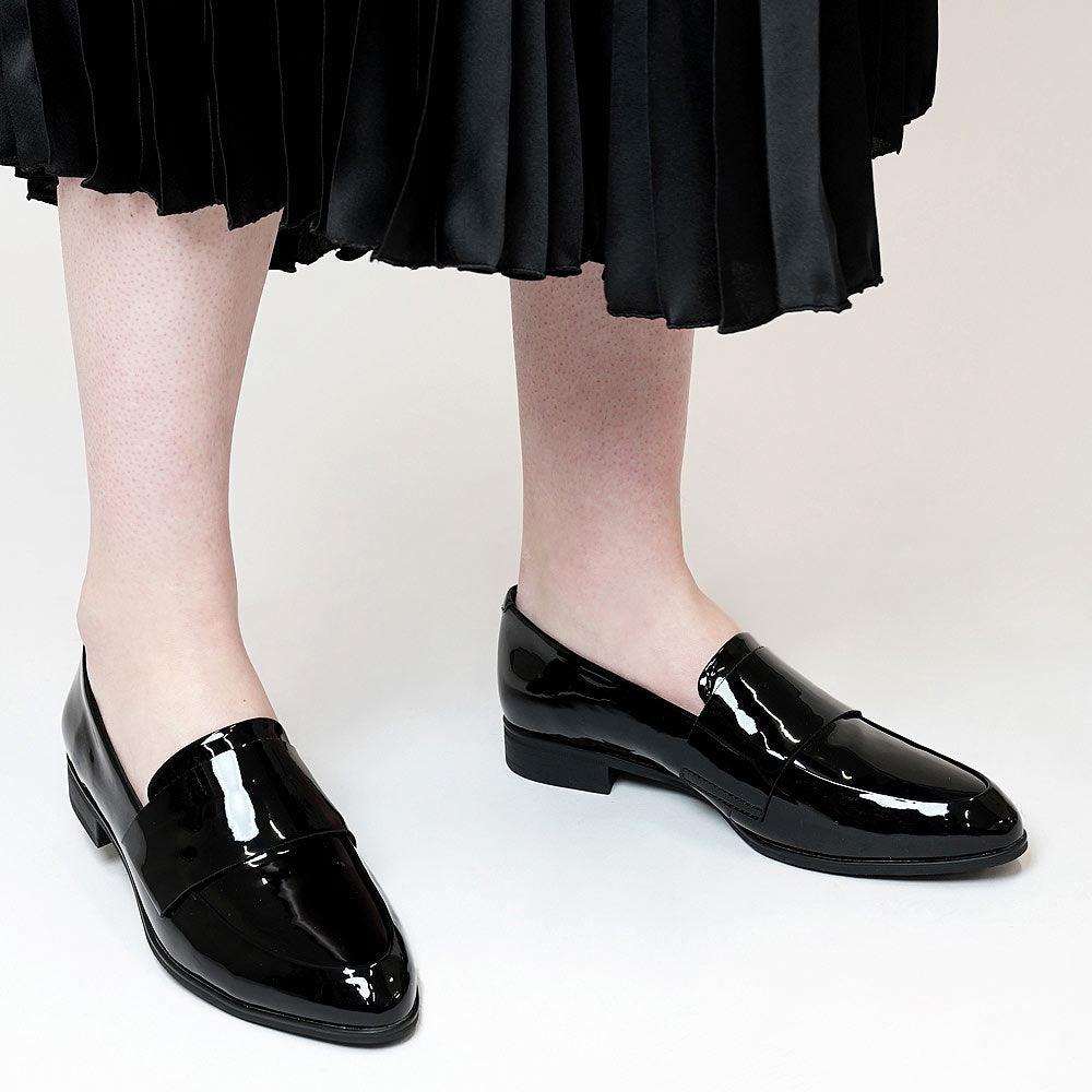 Gabrian Black Patent Leather Loafers, DJANGO & JULIETTE - Shouz