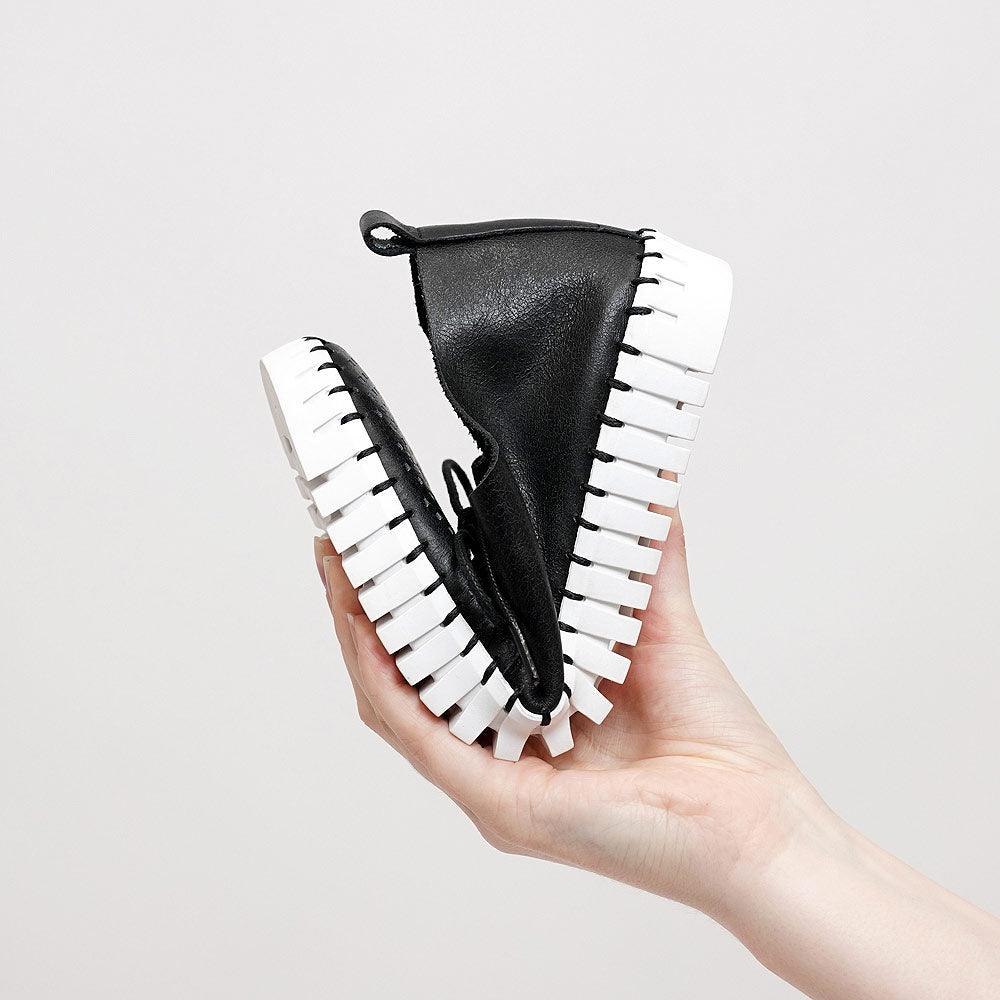 Huston Black Leather Sneakers, DJANGO & JULIETTE - Shouz