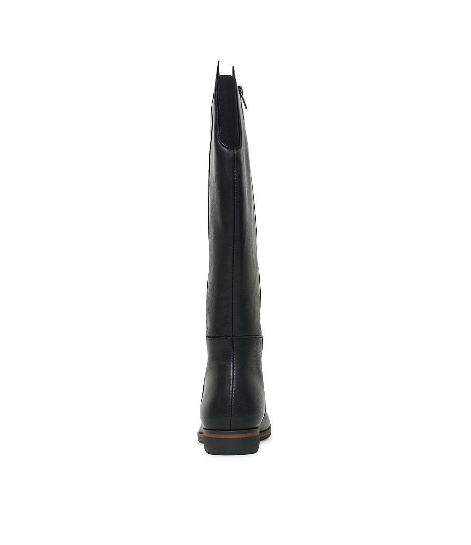 Gaetan Black Knee High Boots, EOS FOOTWEAR - Shouz