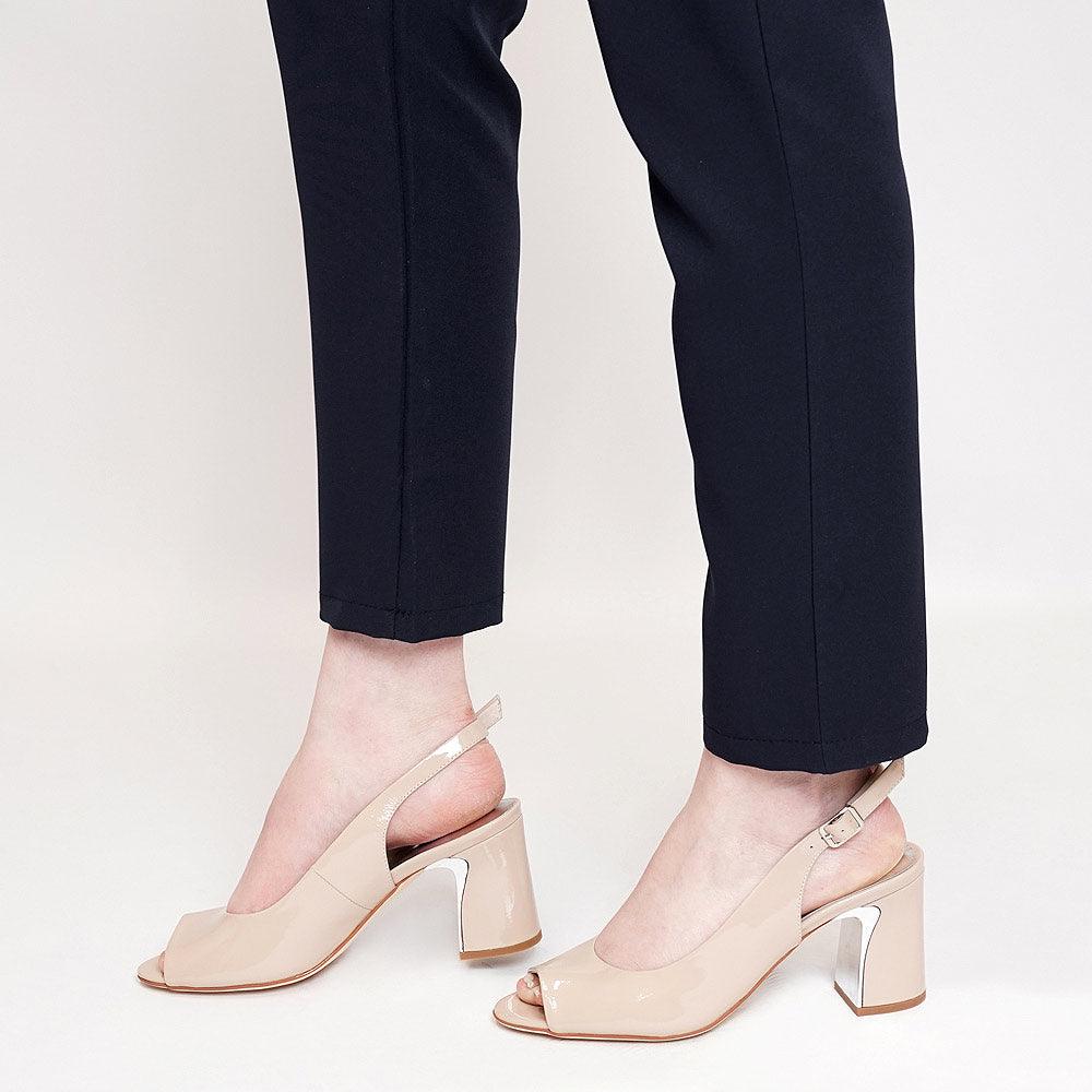 Kianna Cafe Patent Leather Heels, DJANGO & JULIETTE - Shouz