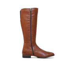 Gaetan Brandy Knee High Boots - Shouz