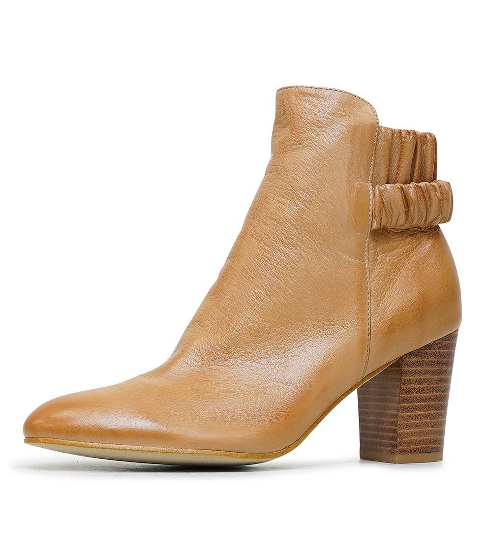 Lipsie Cafe Leather Ankle Boots, DJANGO & JULIETTE - Shouz
