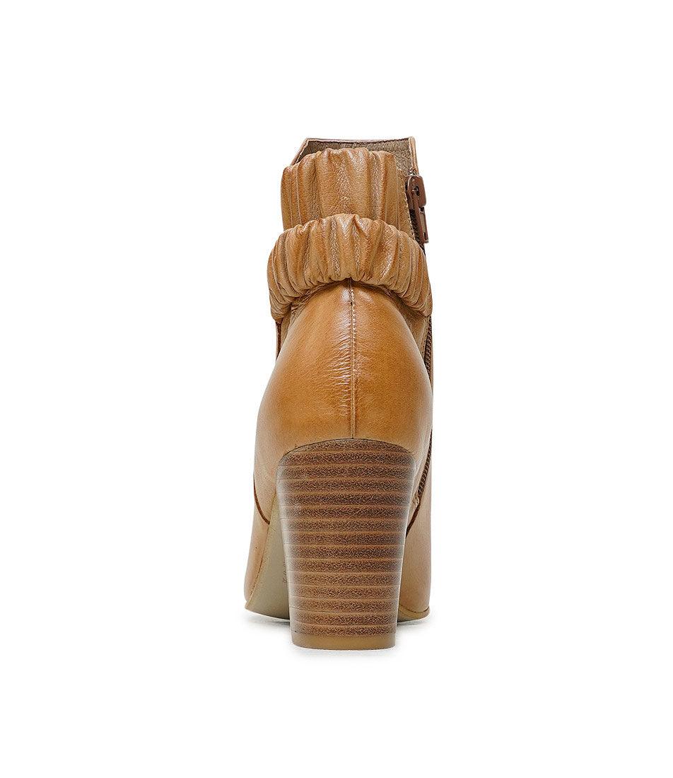 Lipsie Cafe Leather Ankle Boots, DJANGO & JULIETTE - Shouz