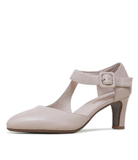 Trinities Nude Leather Heels, DJANGO & JULIETTE - Shouz