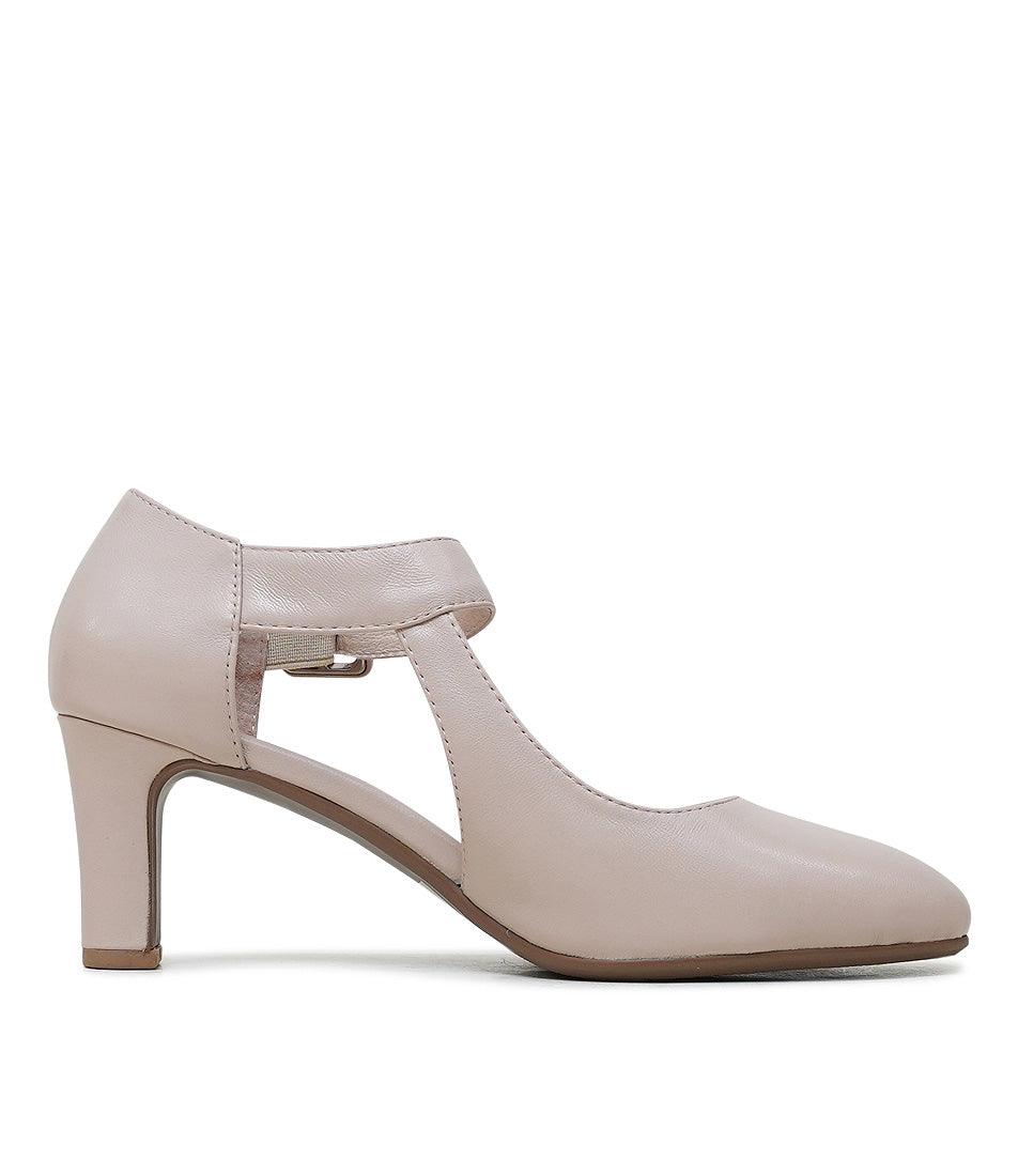 Trinities Nude Leather Heels, DJANGO & JULIETTE - Shouz