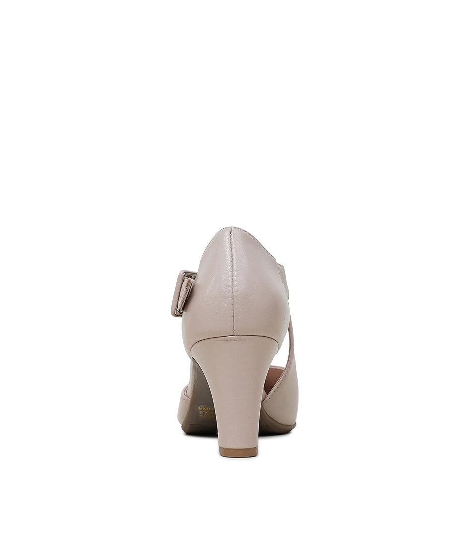 Trinities Nude Leather Heels, DJANGO & JULIETTE - Shouz