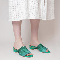 Tamarin Emerald Multi Heels, DJANGO & JULIETTE - Shouz