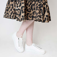 Laila White Leather Sneakers, DJANGO & JULIETTE - Shouz