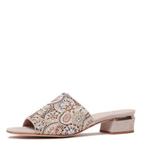 Tammy Nude Suede Heels, DJANGO & JULIETTE - Shouz