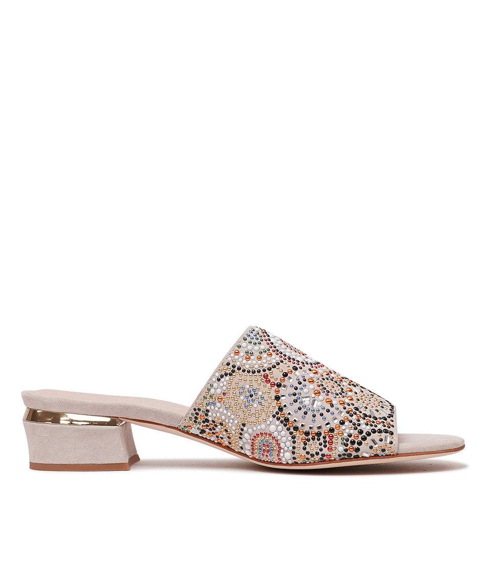 Tammy Nude Suede Heels, DJANGO & JULIETTE - Shouz