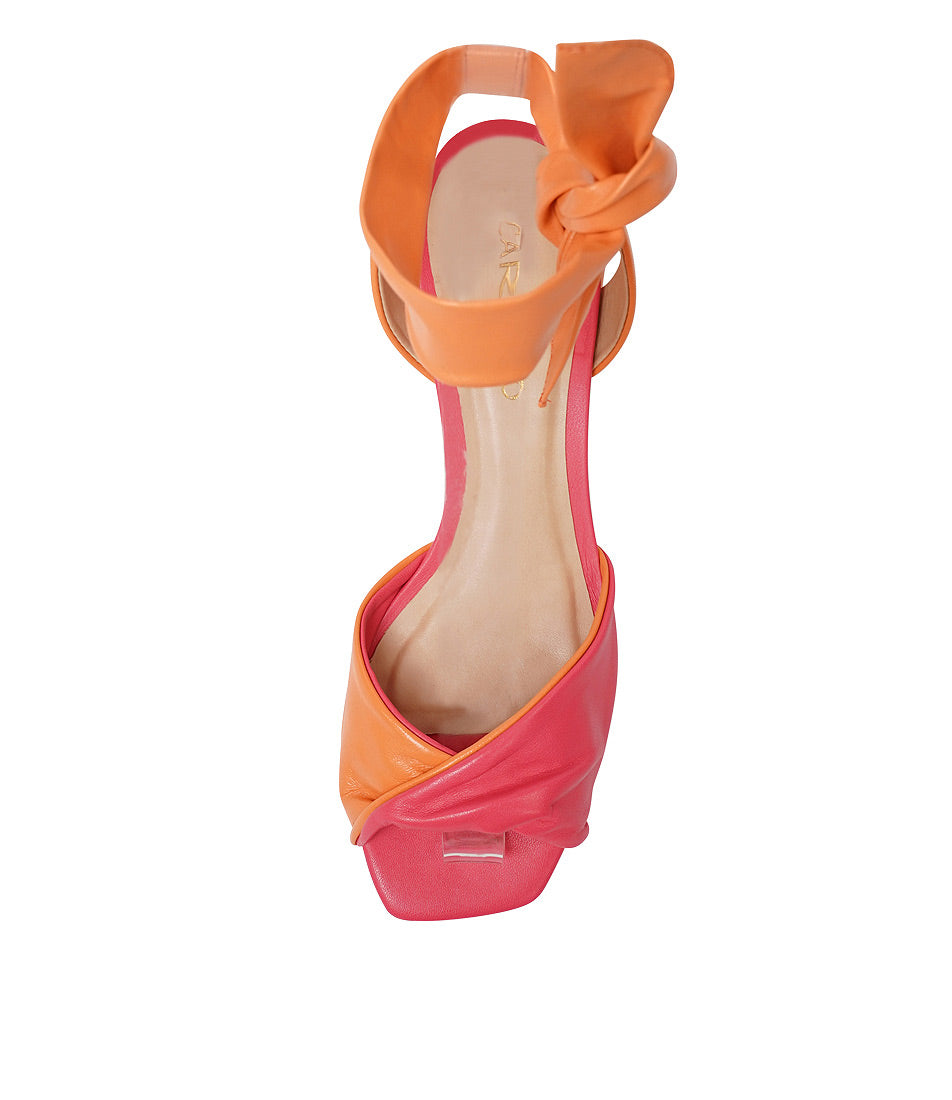 155347 Fuchsia/ Orange Heels, CARRANO - Shouz