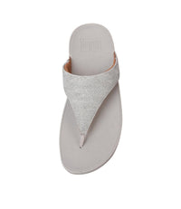 Lulu Glitz Silver Sandals, FITFLOP - Shouz