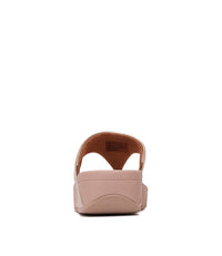 Lulu Leather Rose Gold Sandals, FITFLOP - Shouz