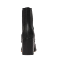 Castel Black Leather Chelsea Boots - Shouz