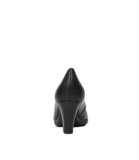 Coti Black Leather Heels, GABOR - Shouz