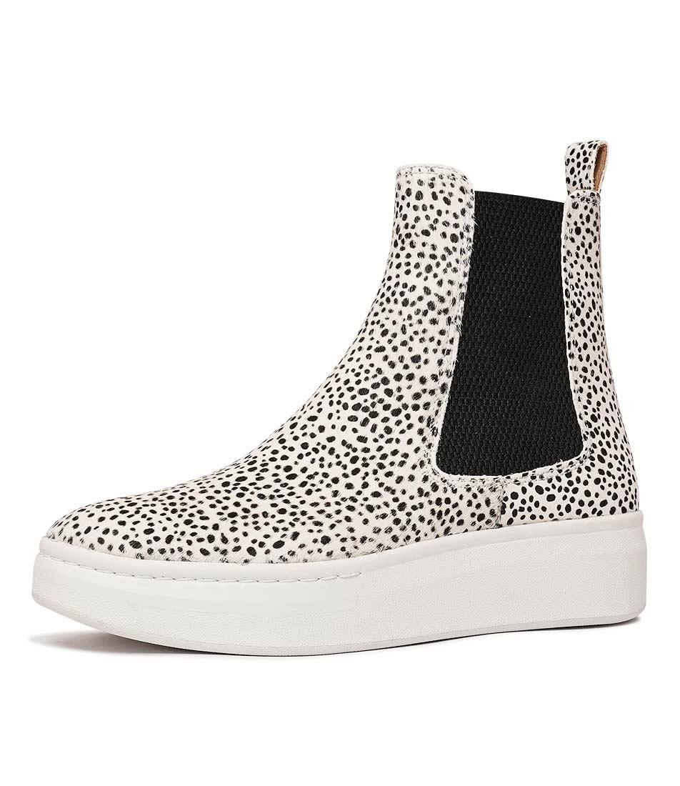 Chelseacity Snow Leopard Chelsea Boots, ROLLIE - Shouz