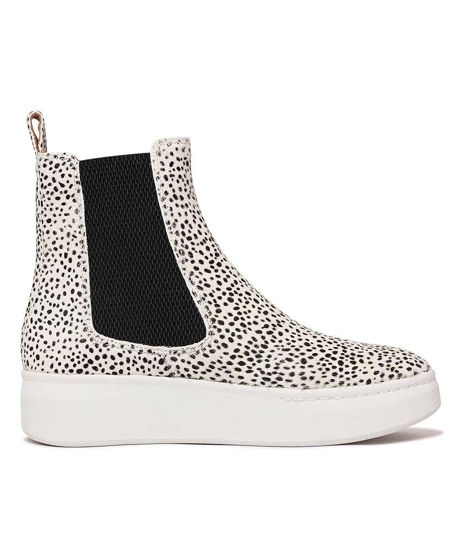 Chelseacity Snow Leopard Chelsea Boots, ROLLIE - Shouz
