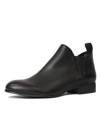 Foe Black Leather Chelsea Boots, DJANGO & JULIETTE - Shouz