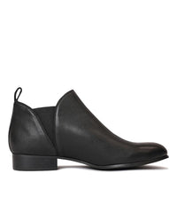 Foe Black Leather Chelsea Boots, DJANGO & JULIETTE - Shouz