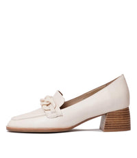 Nomass Creamy Leather Loafers, DJANGO & JULIETTE - Shouz