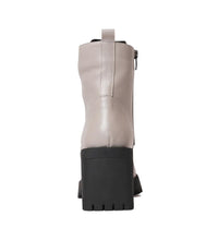 Adey Mink Leather Ankle Boots, NEO - Shouz