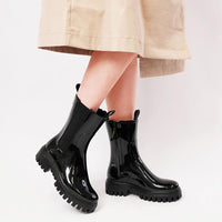 City Black Gumboots, LEMON JELLY - Shouz