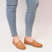 Siarra Coconut Leather Flats, SALA - Shouz