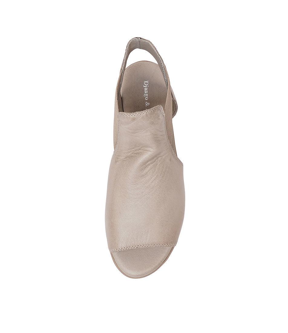 Ozie Smoke Leather Sandals, DJANGO & JULIETTE - Shouz