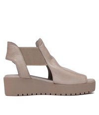 Ozie Smoke Leather Sandals, DJANGO & JULIETTE - Shouz