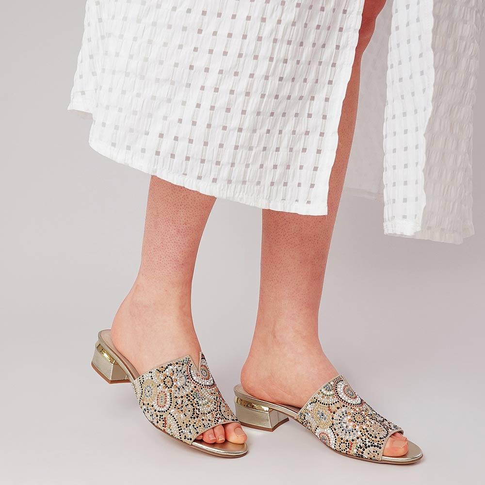 Tammy Beige Suede Heels, DJANGO & JULIETTE - Shouz