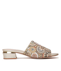 Tammy Beige Suede Heels, DJANGO & JULIETTE - Shouz
