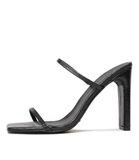 Colter Black Scale Heels, BILLINI - Shouz