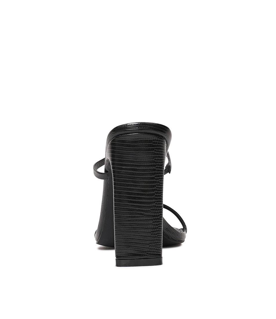 Colter Black Scale Heels, BILLINI - Shouz