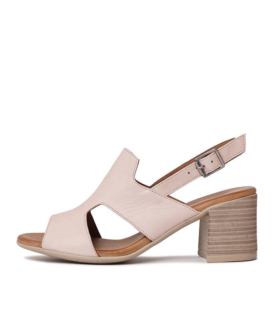 Wynstonn Nude Leather Heels, DIANA FERRARI - Shouz