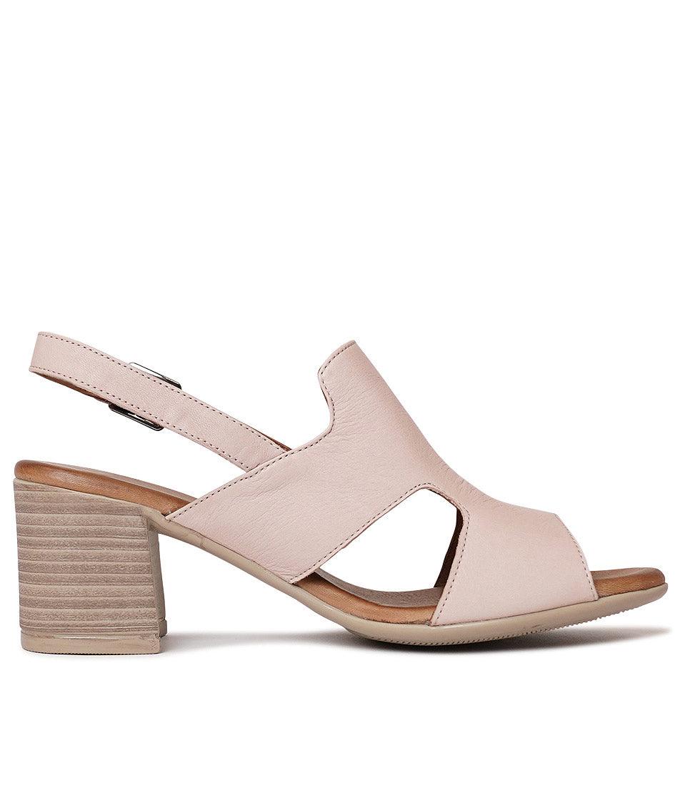 Wynstonn Nude Leather Heels, DIANA FERRARI - Shouz