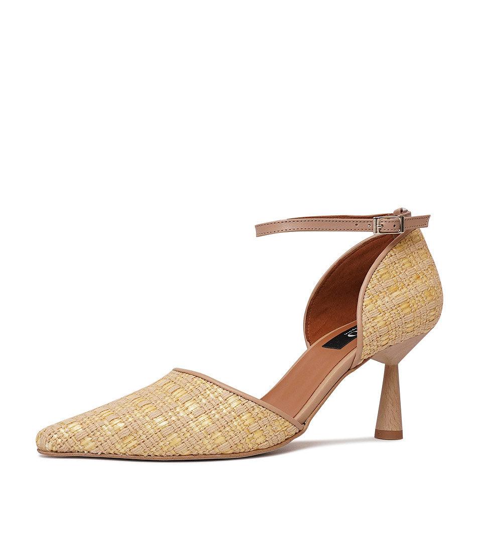 Ag-23067 Beige Heels, NEO - Shouz