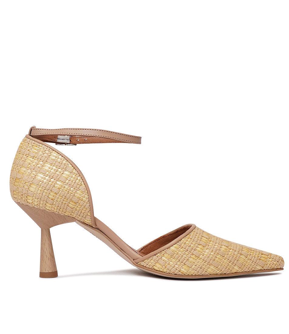 Ag-23067 Beige Heels, NEO - Shouz