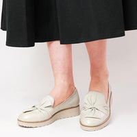 Oclem Almond Leather Loafers, TOP END - Shouz