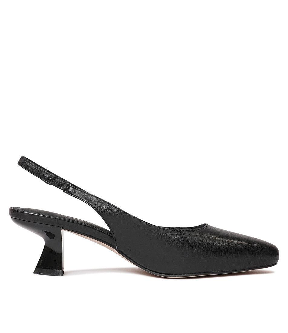 Domina Black Leather Heels, DJANGO & JULIETTE - Shouz