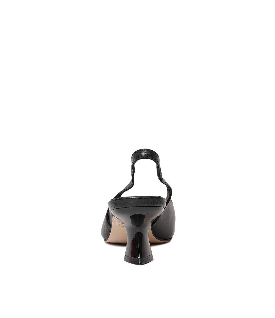 Domina Black Leather Heels, DJANGO & JULIETTE - Shouz