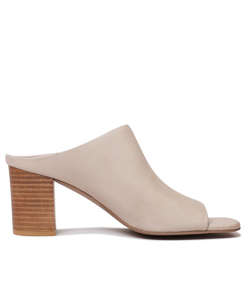 Ceddie Cafe Leather Heels, TOP END - Shouz