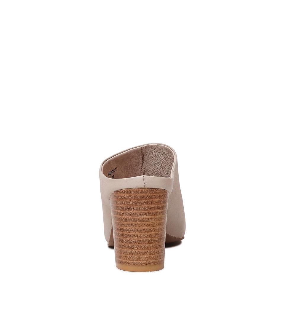 Ceddie Cafe Leather Heels, TOP END - Shouz