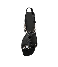 Mencas Black Multi Leather Heels, DJANGO & JULIETTE - Shouz