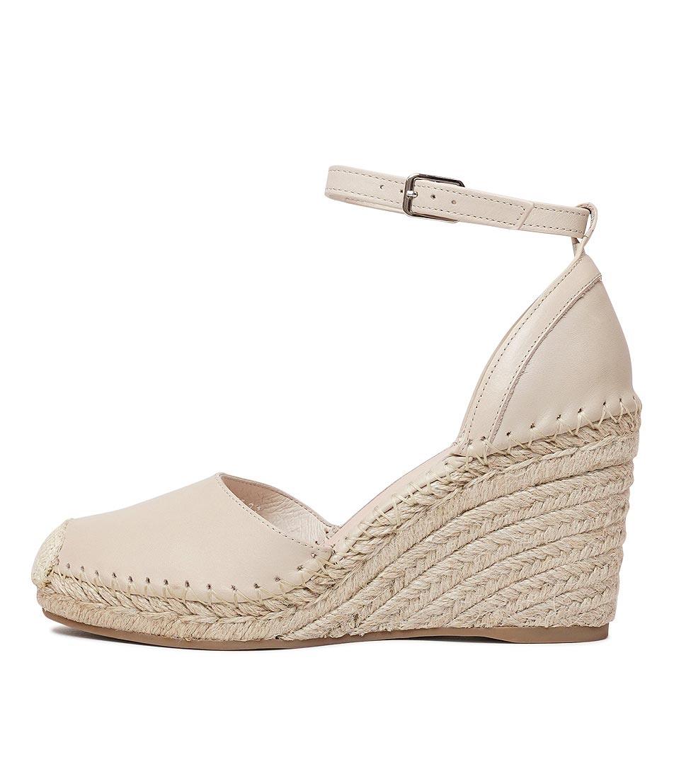 Malka Almond Espadrille Wedges, TOP END - Shouz