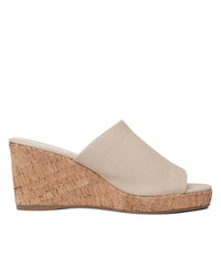 Walars Almond Leather Wedges, TOP END - Shouz