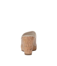 Walars Almond Leather Wedges, TOP END - Shouz